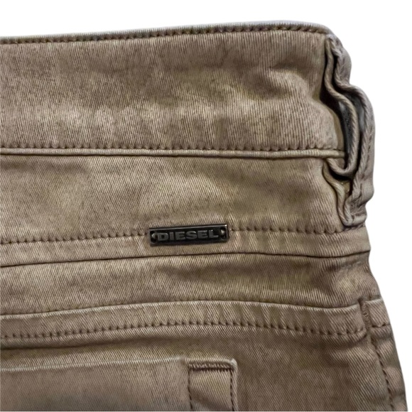 Diesel D-Bazer Tapered Stretch Gold Straight Jeans - Picture 5 of 7